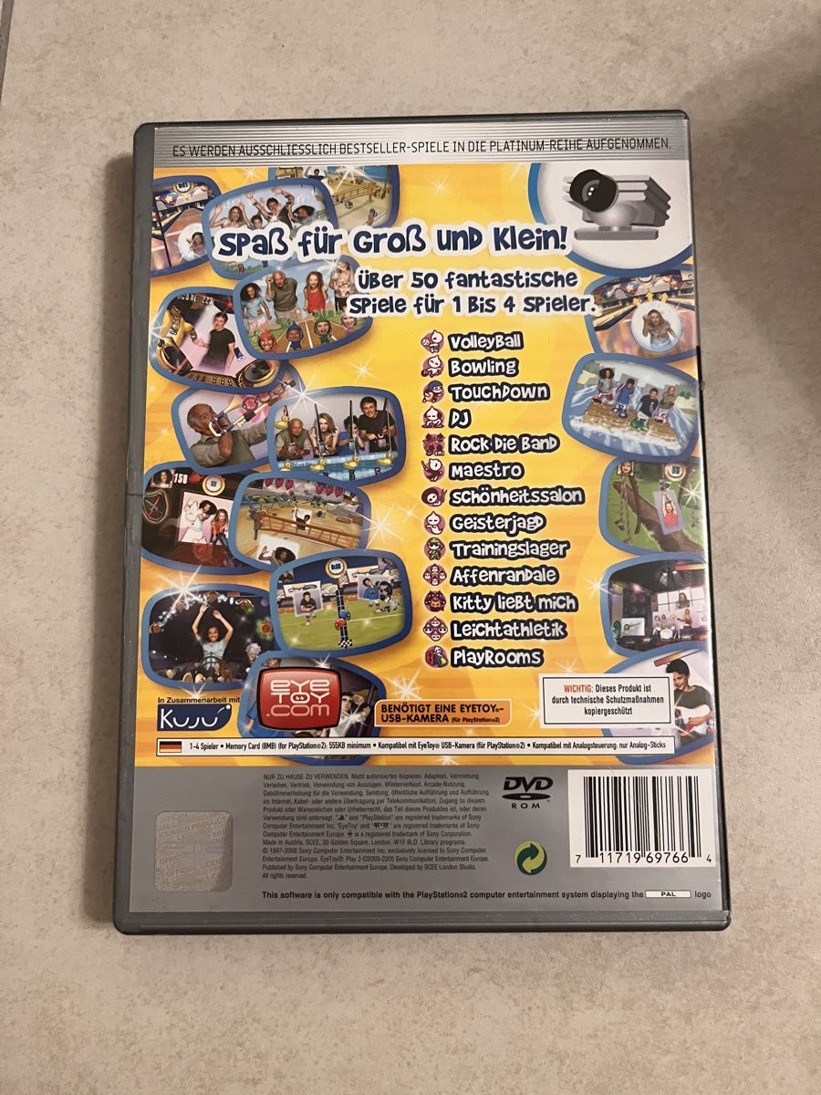 Giochi: Eye Toy Play 3 PS2 PlayStation 2 – Usato da Suhr venduto da SchnapperCH 1