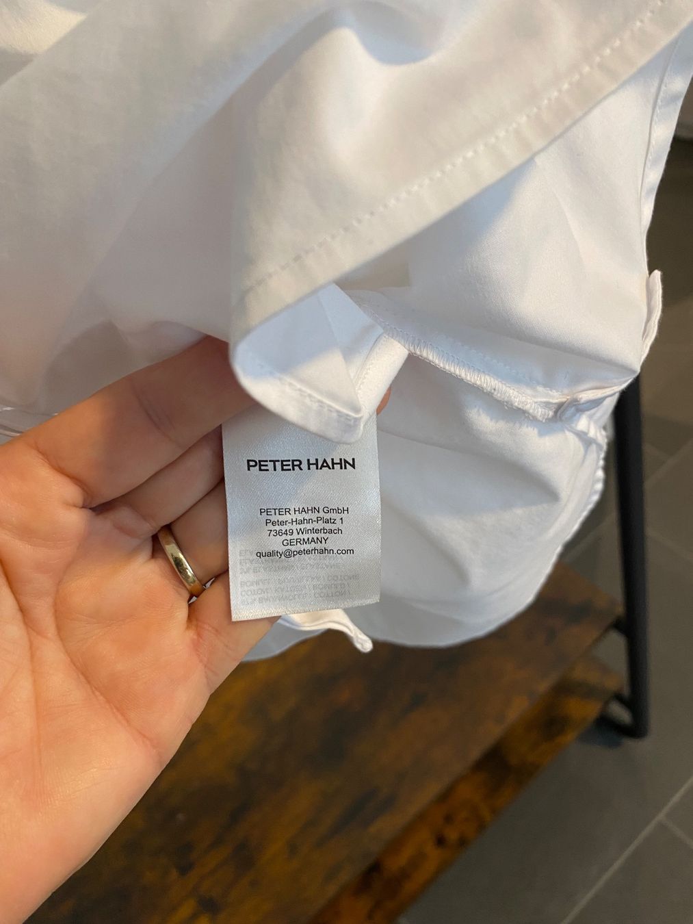 Peter Hahn Camicette: Hemdbluse NEU von Peter Hahn 🥳 – Nuovo e nell'imballaggio originale da Teufen AR venduto da Memilu 4