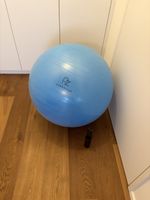 Gymnastikball Powerzone blau mit Pumpe guter Zustand