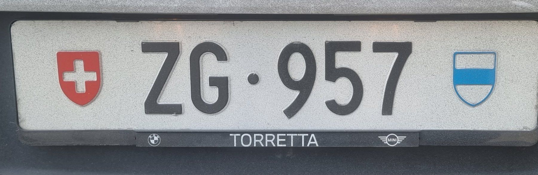 Insegne: Autonummer ZG 957 – Usato da Unterägeri venduto da Albi1975