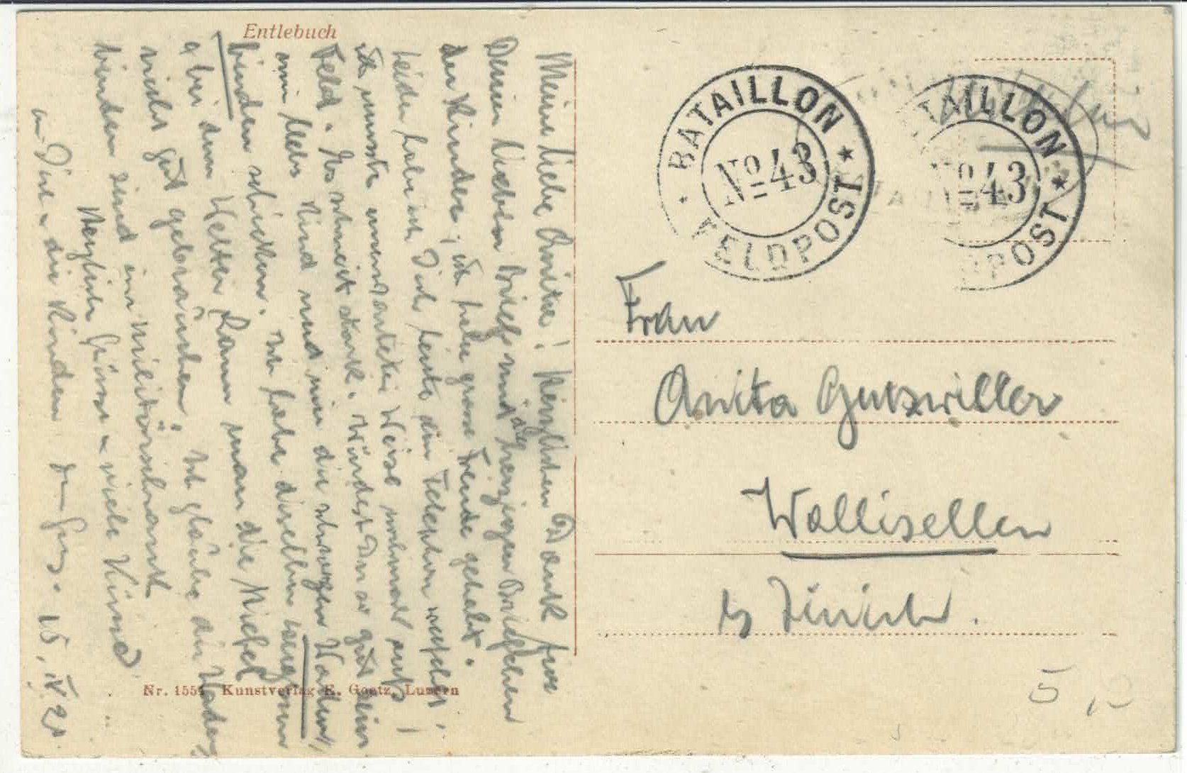 Cartoline postali: Entlebuch - Generalansicht – Usato da Ettingen venduto da Kartenplanet 1