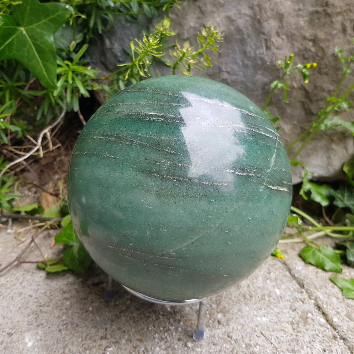 Minerali & Pietre curative: Aventurin Kugen  15cm  4.6Kg – Nuovo (secondo la descrizione) da Schwanden-Brienz venduto da Testudo06 6