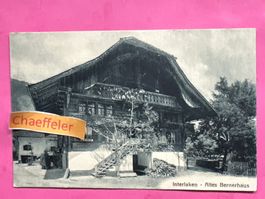 Interlaken.   Altes Bauernhaus