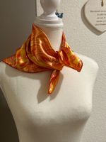 Foulard  orange-gelb Gr. 54/51 cm