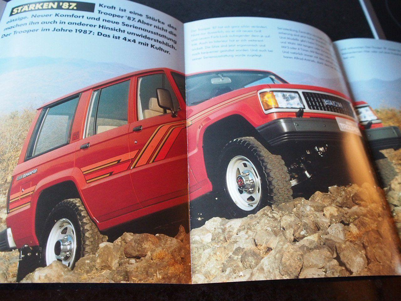 Isuzu Documenti: ISUZU Pressemappe 1987 – Usato da Zofingen venduto da sosalinos01 4