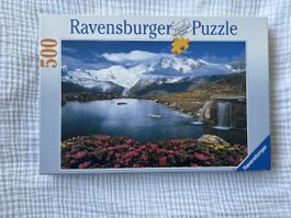 Ravensburger Puzzle 500 Teile Bergsee guter Zustand