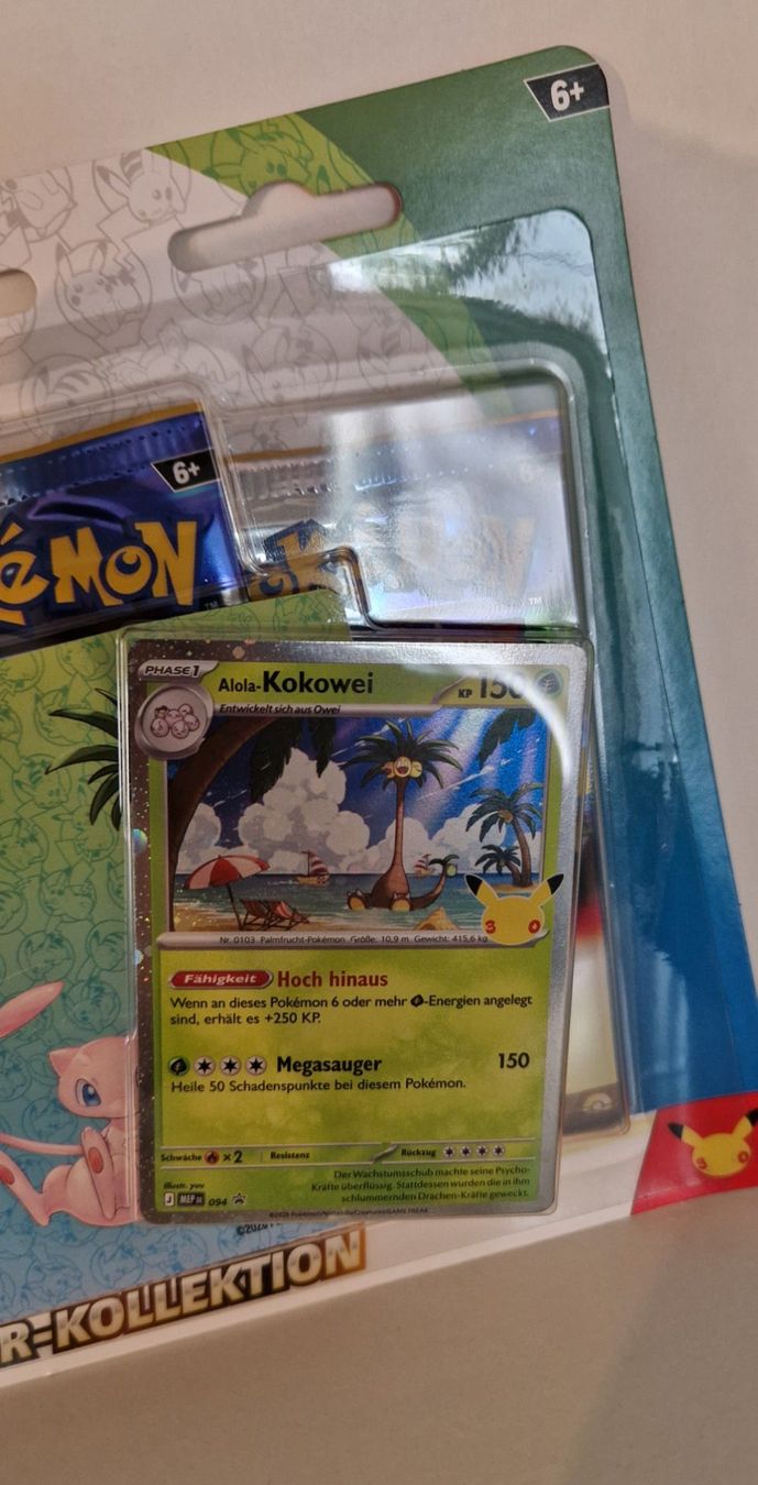 Pokémon Carte collezionabili: Pokémon TCG:30th Celebration Tech Sticker Kollection Kokowei – Nuovo e nell'imballaggio originale da St-Imier venduto da ATTAKSHOP 3