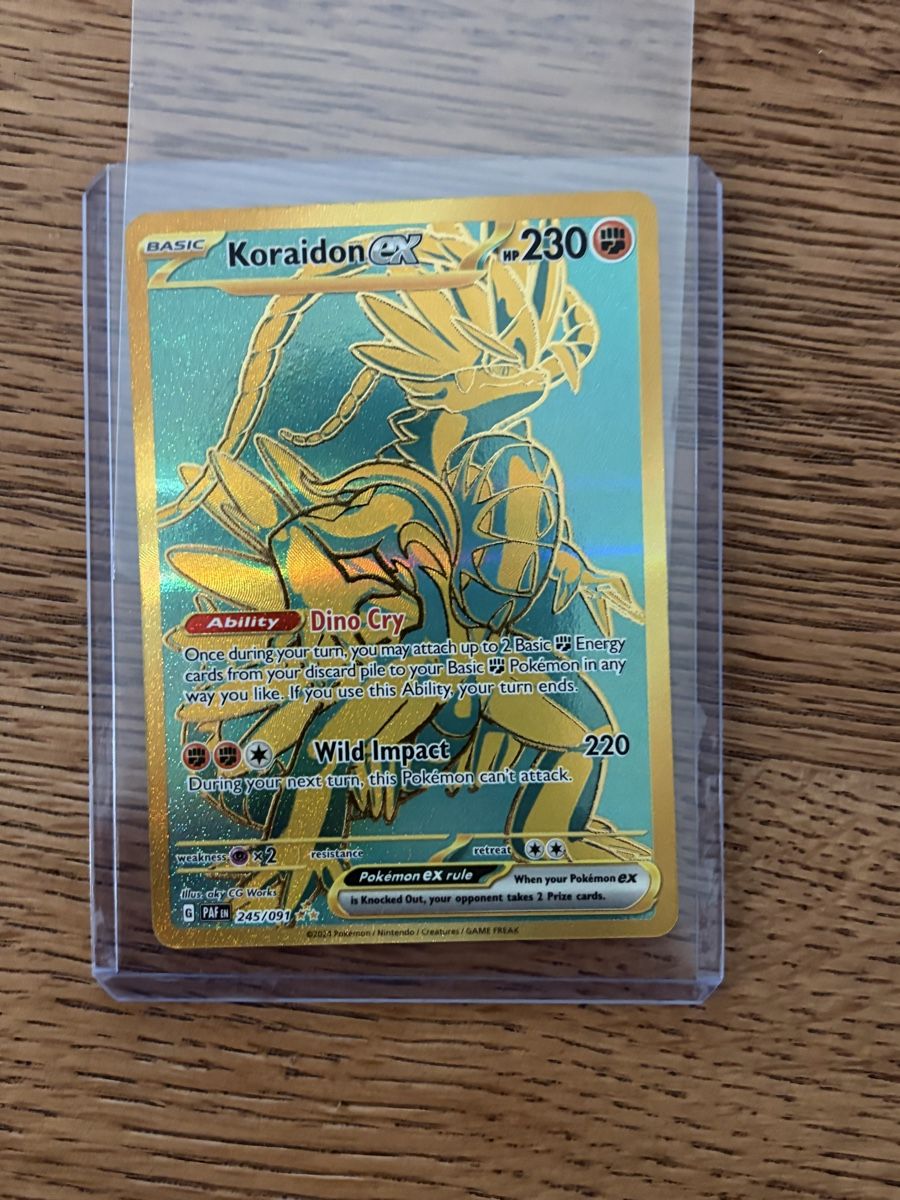 Pokémon Sammelbilder & Trading cards: Pokemon Koraidon ex hyper rare card – Neu (gemäss Beschreibung) aus Aeschi SO von Fran1385