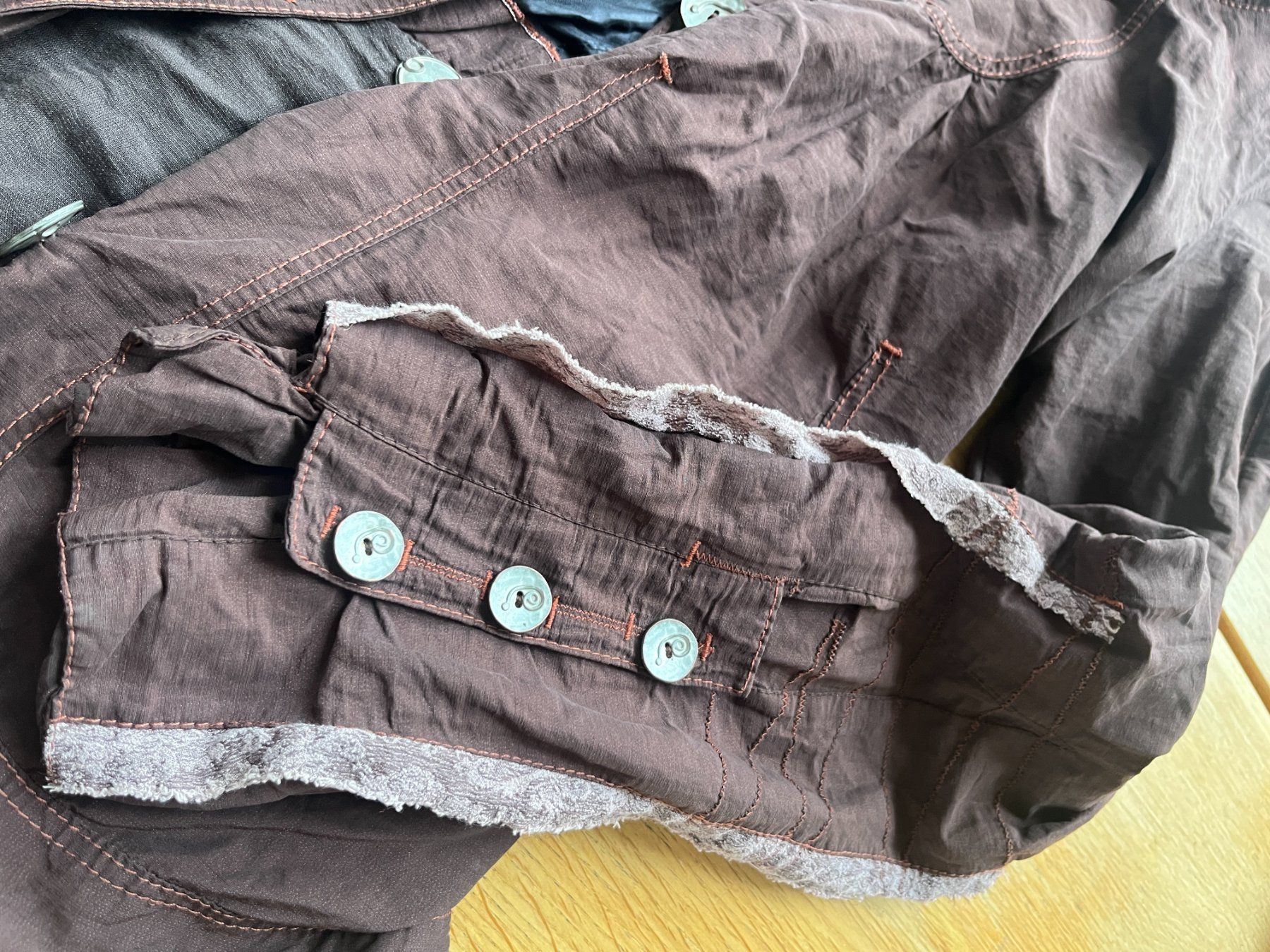Jacken: Veste Automne Marron Style Bohème Chic – Gebraucht aus Seiry von vanille08 8