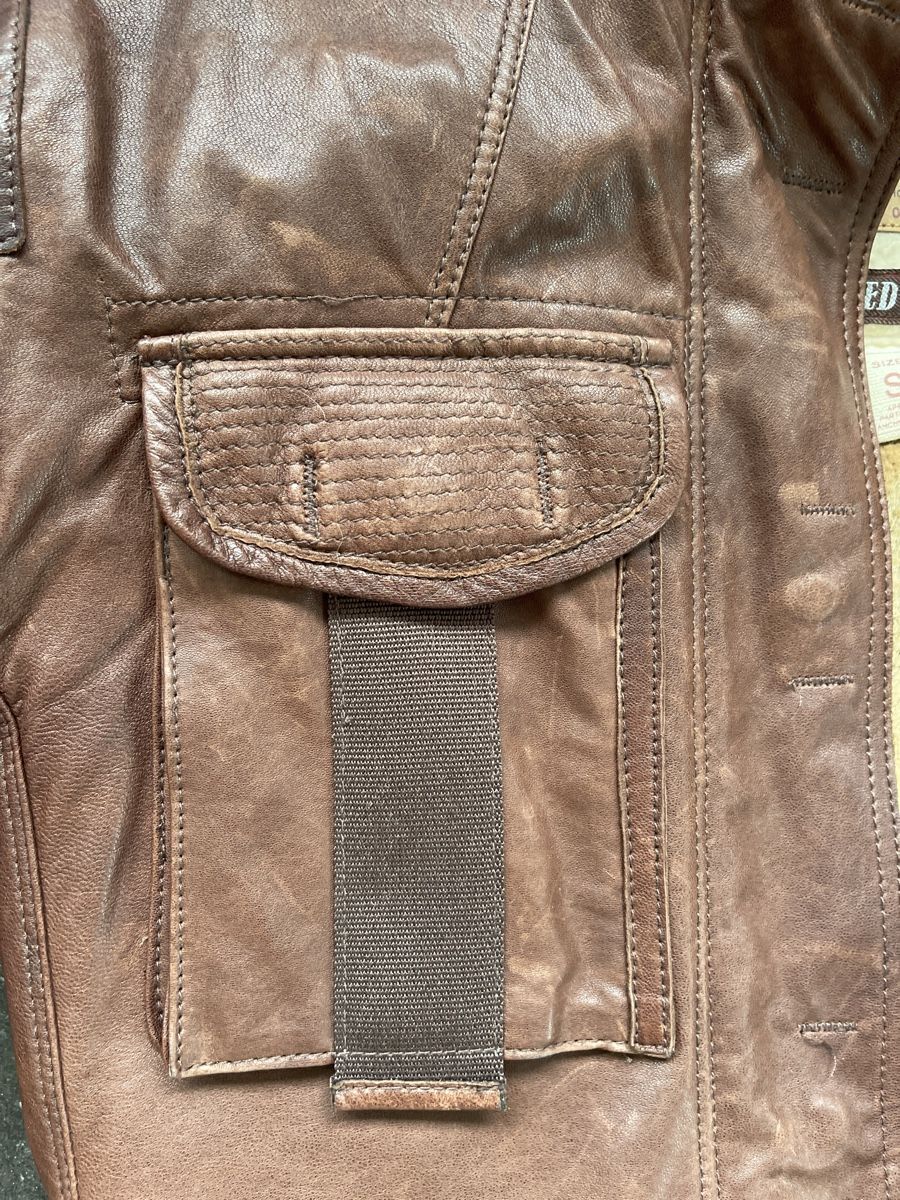 Parajumpers Giacche: Parajumpers Damen Leder Jacke S – Nuovo (secondo la descrizione) da Horgen venduto da Senija0 9