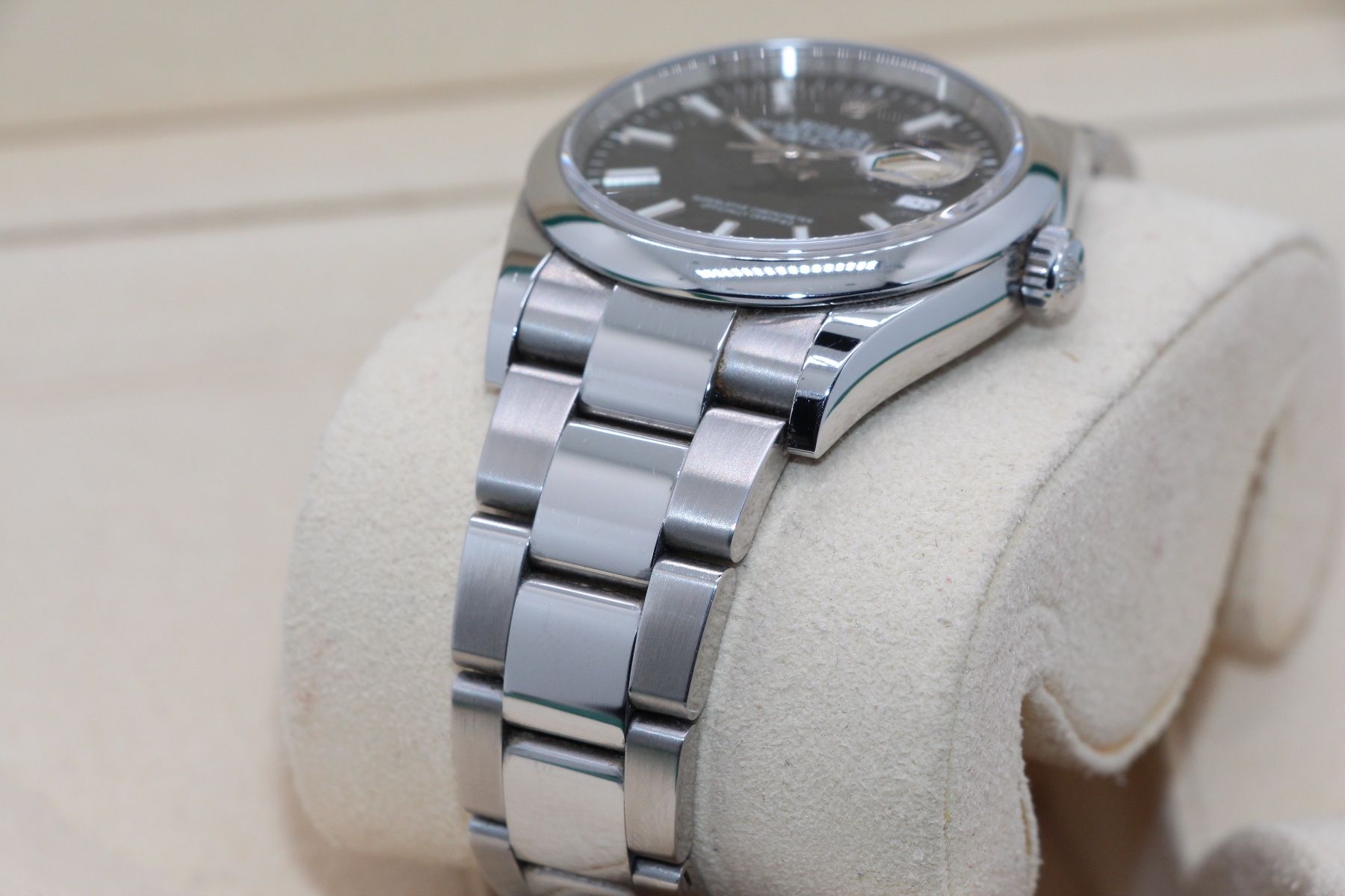 Rolex Orologi: Rolex Datejust 36 Schwarz Ref. 126200, Full-Set – Usato da Zug venduto da eMDi_Collection 5