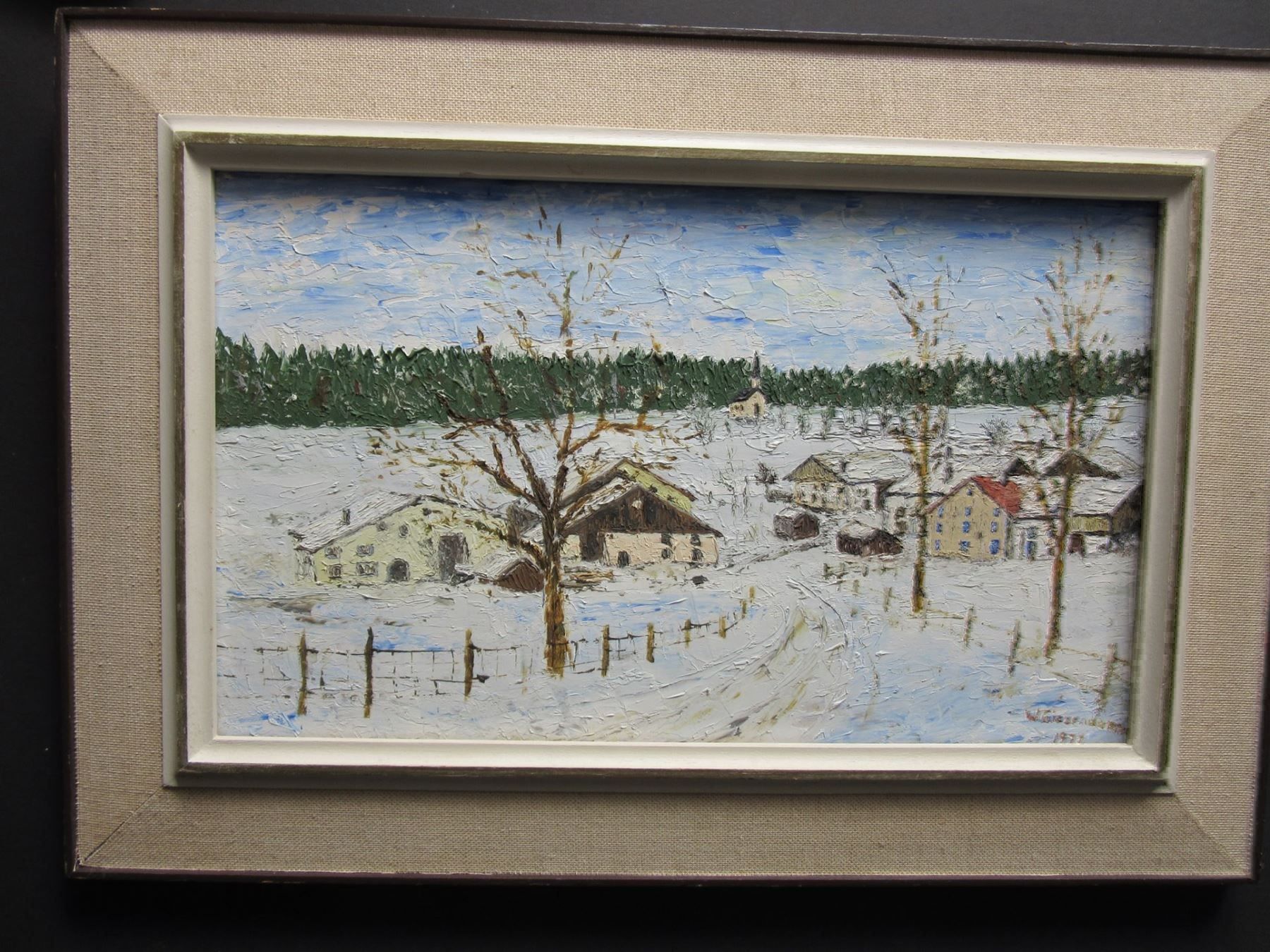 Dipinti: W. GIEZENDANGER MIT RAHMEN – Usato da Gersau venduto da grafik-kunst