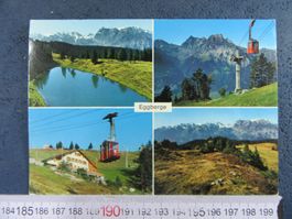 EGGBERGE BERGGASTHAUS BISSIG SEILBAHNEN 1971 URI AK