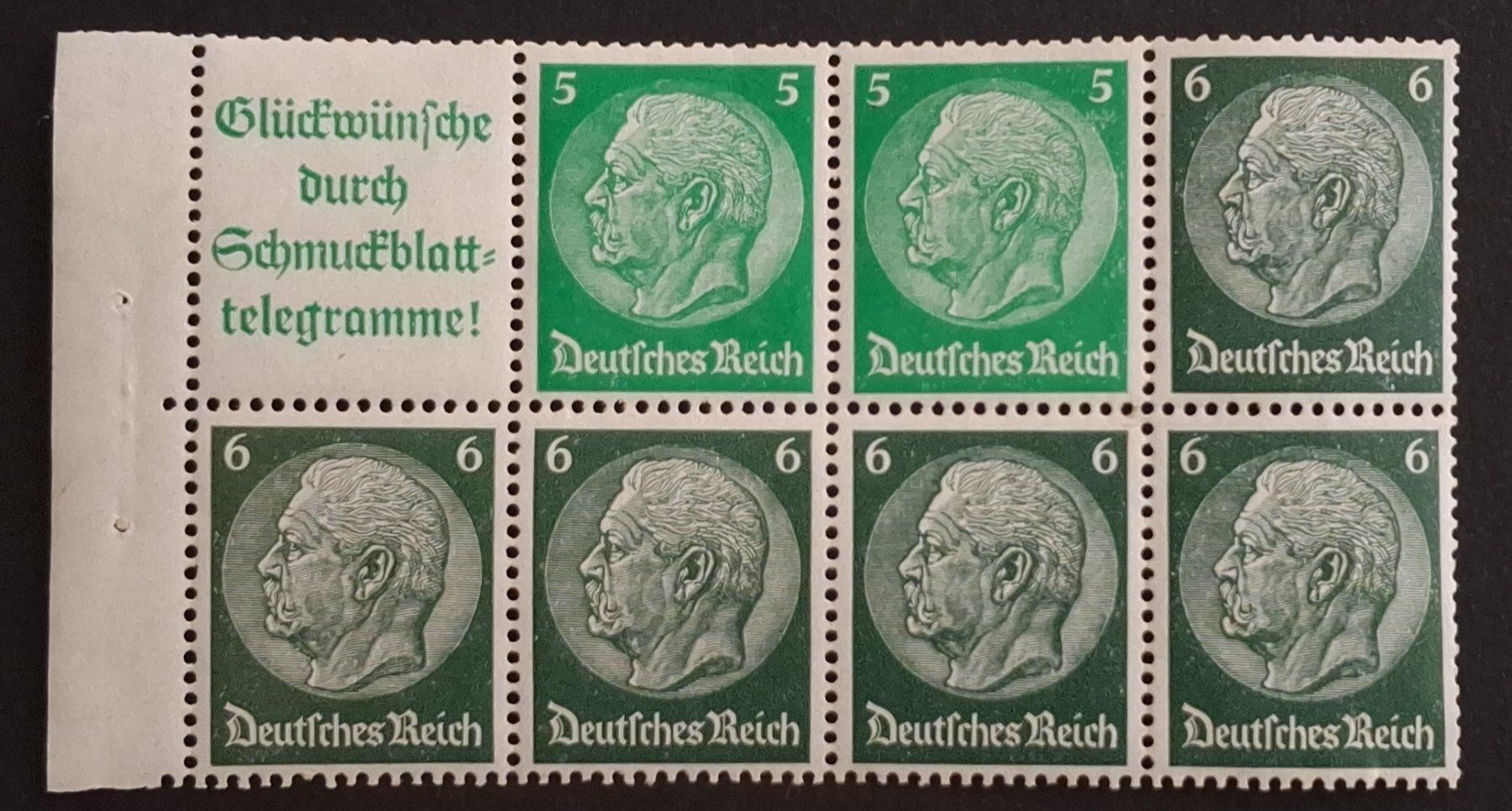 Tutti i francobolli: H-Blatt Mi-Nr. 99 B Postfrisch – Nuovo (secondo la descrizione) da Kriens venduto da Nidfeld45