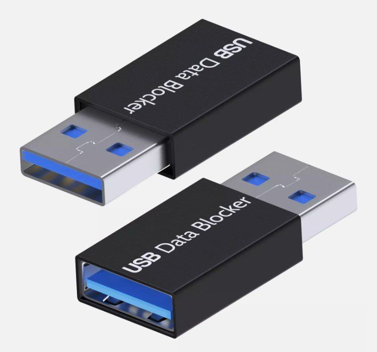 Unità & Adattatore: 2stk. USB Datenblocker Schützt  Hackern Viren Juice Jacking – Nuovo (secondo la descrizione) da Kirchdorf AG venduto da Apost008