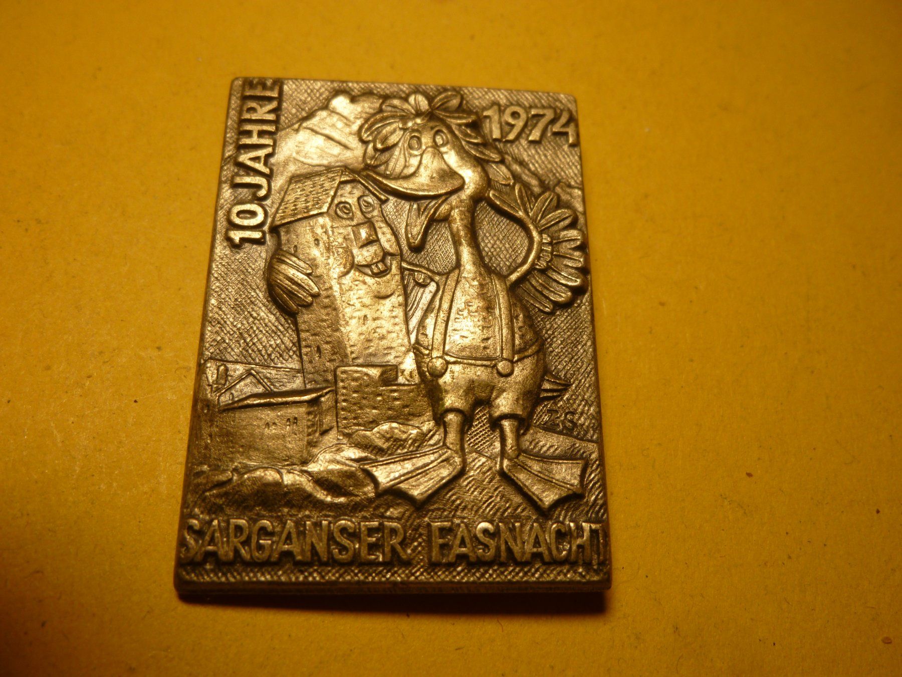 Placchette & Badge: SARGANS 1974 SILBER – Usato da Ried (Muotathal) venduto da Mandarin02