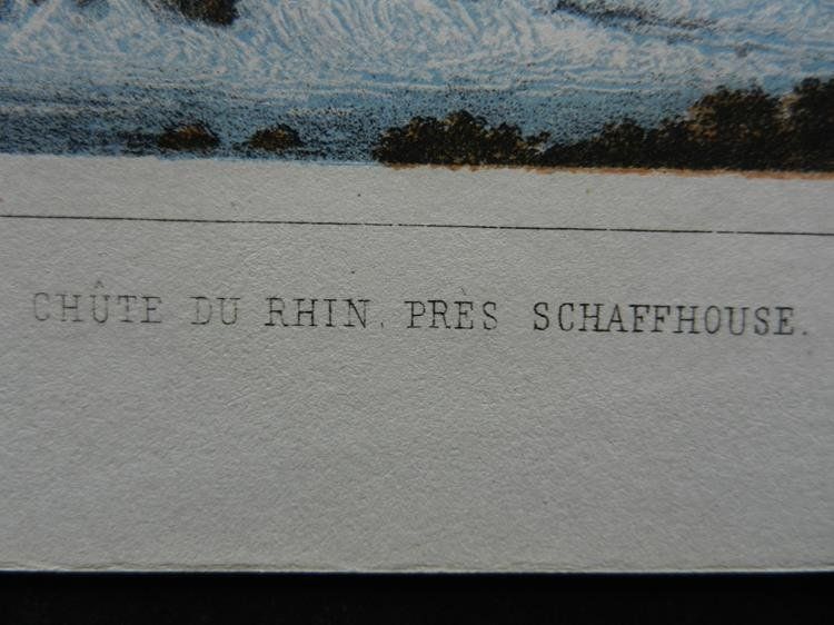 Incisioni: Schaffhausen Rheinfall – Usato da Risch venduto da Rischli15 2