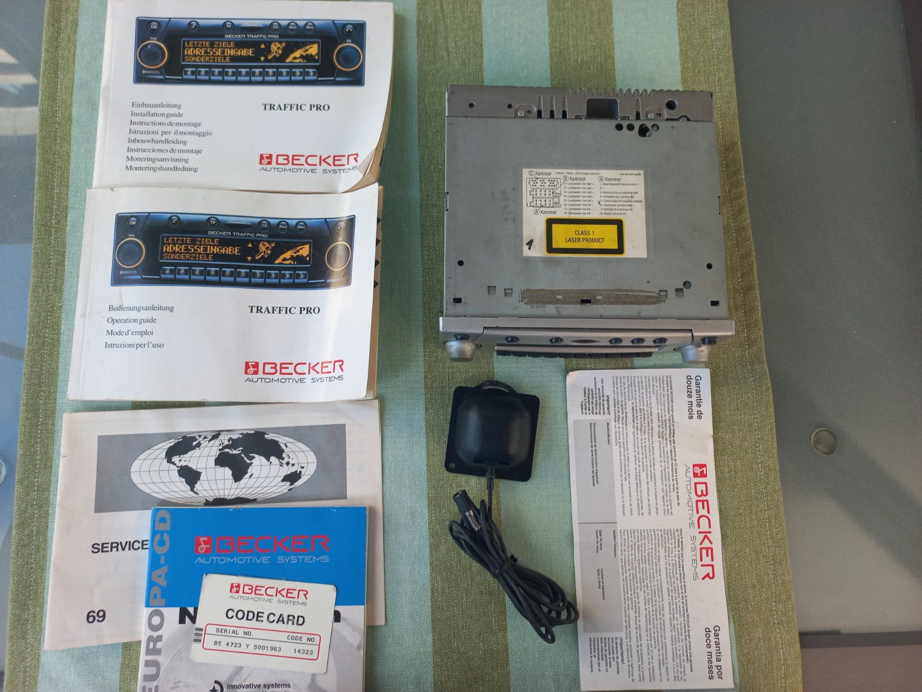 Becker Radios: Becker Traffic Pro BE4723 Navigationsradio – Gebraucht aus Rheinfelden von bp120366 1