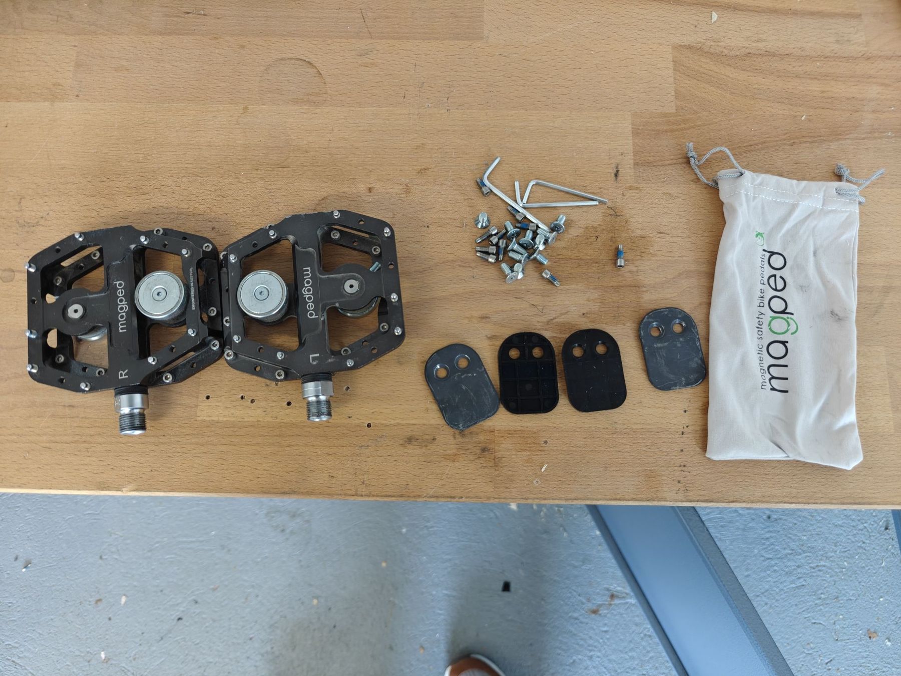 Ersatzteile: Magped MTB Pedale Magnetisch – Gebraucht aus Langendorf von Kukurek