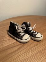 Converse Chucks schwarz Grösse 22 gebrauchter Zustand