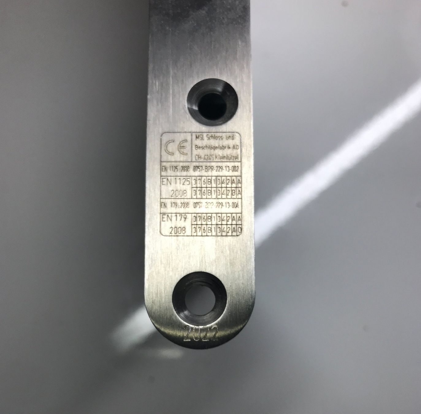 Assa Abloy Lucchetti: MSL Casa 1236PDa Panik Einsteckschloss ASSA ABLOY Neu – Nuovo e nell'imballaggio originale da luzern venduto da ARNI. 4