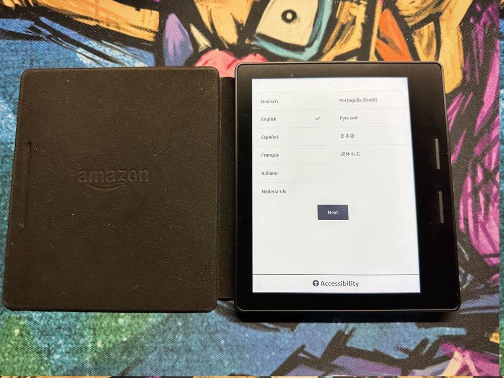 E-reader Amazon Kindle Oasis 6'' 3G WiFi 32GB + battery cove (D ...