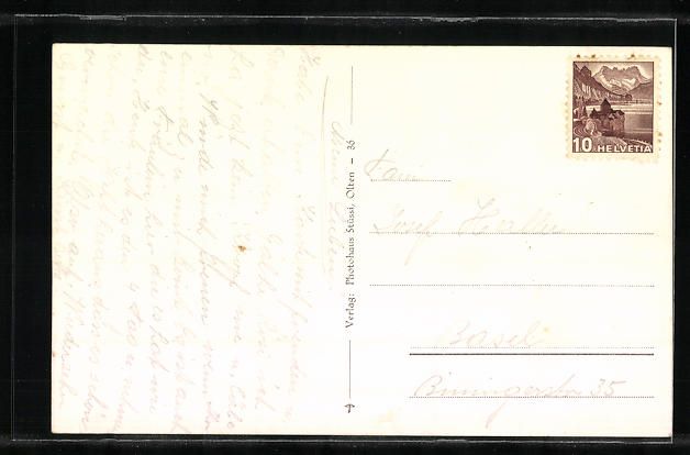 Cartes postales: AK Olten, Kantonspital – D'occasion à Berlin par bartko-reher 1