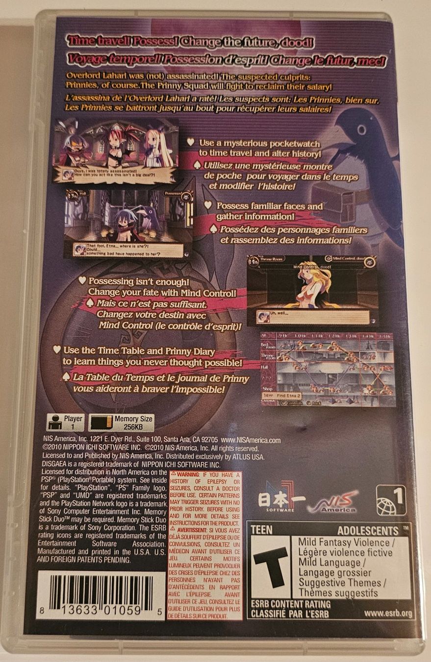 Sony Spiele: PSP Spiel - Disgaea Infinite – Gebraucht aus La Garde von The_Hammer76 1