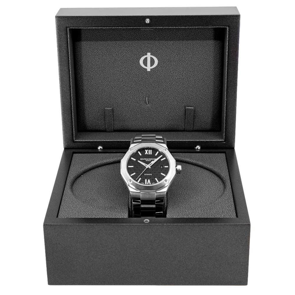 Baume & Mercier Orologi: Baume & Mercier Men's 10621 Riviera Auto – Nuovo e nell'imballaggio originale da Schindellegi venduto da harveystore 6