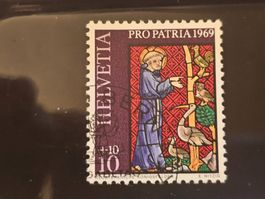 CH 1969 Pro Patria N° B142.2.01 Zu sp. 10.--