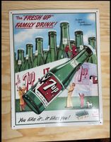 7up Retro Schild
