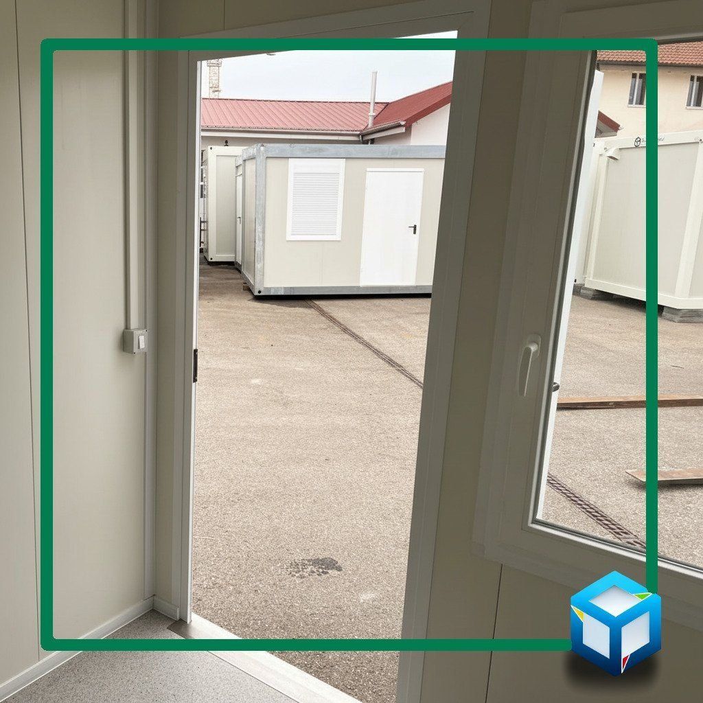 Conteneurs de construction: Bürocontainer & Baucontainer 8 Fuss – Neuf avec emballage d'origine à Zofingen par EUROmodul 2