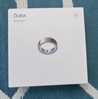 Oura Ring 4 Grösse 6 Gold, neuwertig, mit Zubehör