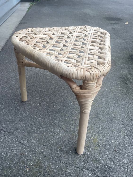 Ikea tänkvärd retro rattan hocker (Gebraucht) in Dübendorf für CHF 20 ...