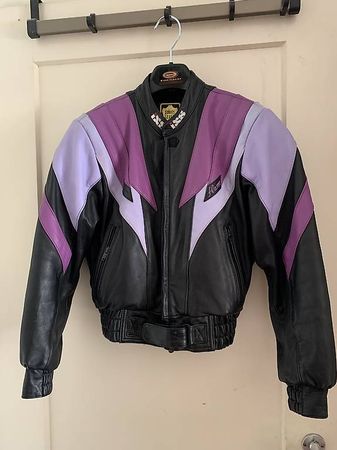 Motorradjacke Leder