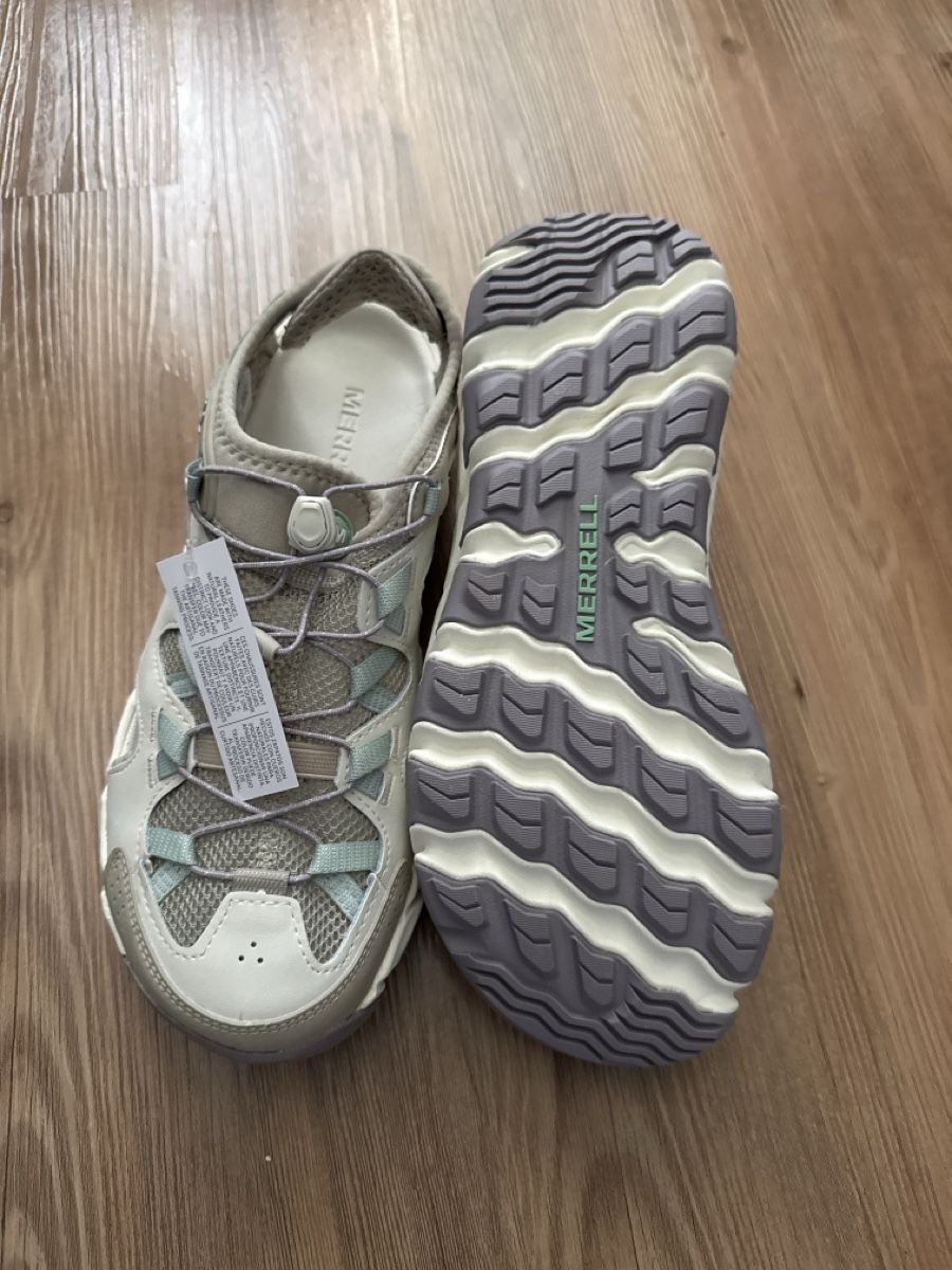 Scarpe da donna: Merrell Sandalen grau-weiss-mint  Gr 40 neu – Nuovo (secondo la descrizione) da Wädenswil venduto da Midas04 1