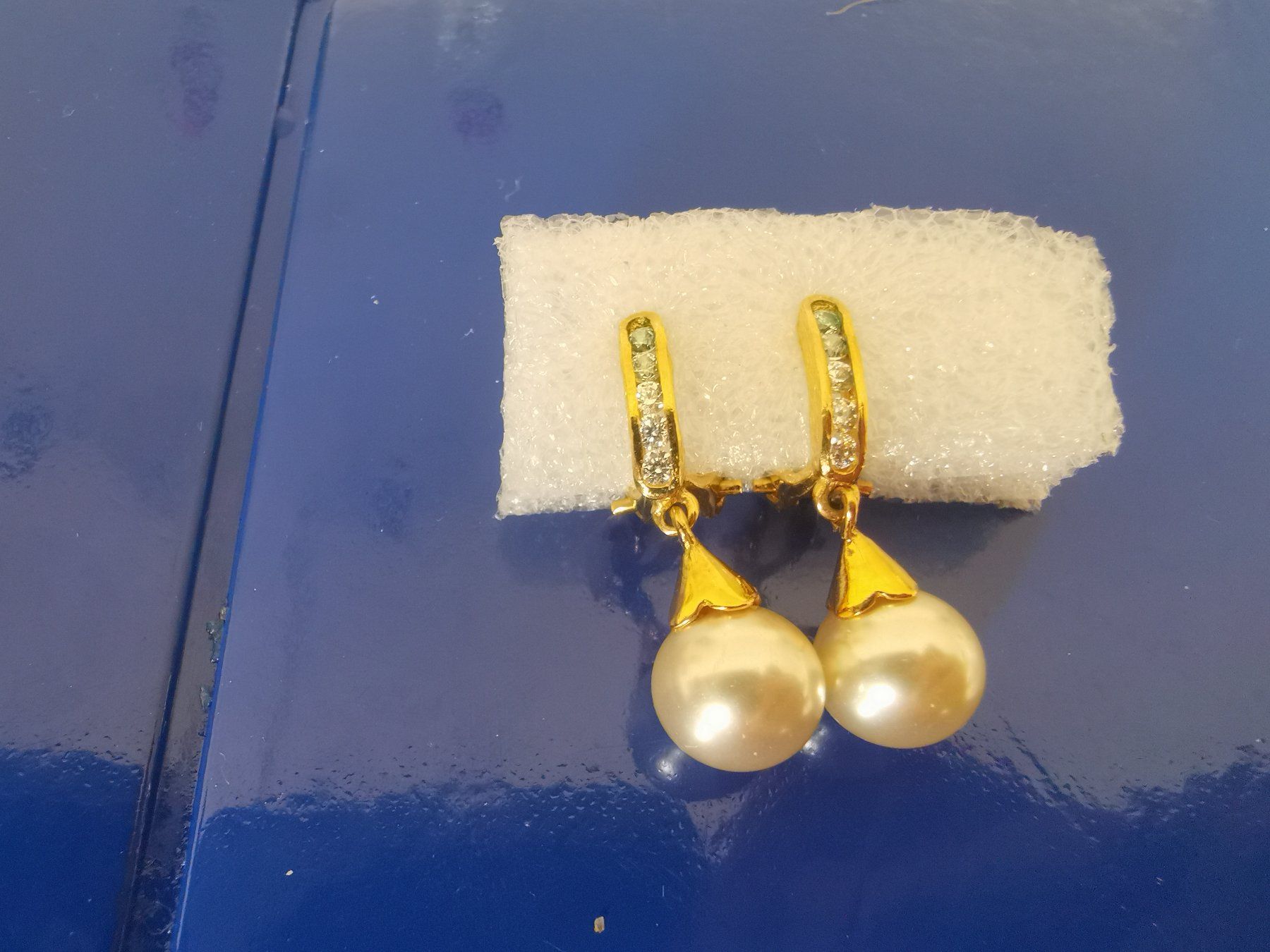 Boucles d'oreille: SCH. PERLENCLIPS SILBER VERG. – D'occasion à Allschwil par Male54 1
