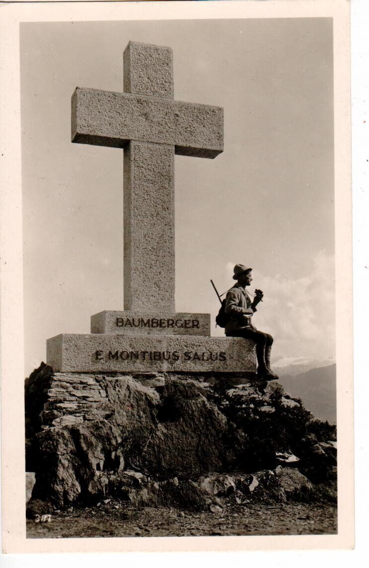 Cartoline postali: Baumberger Denkmal auf dem Calmot – Usato da Wolhusen venduto da Curver9
