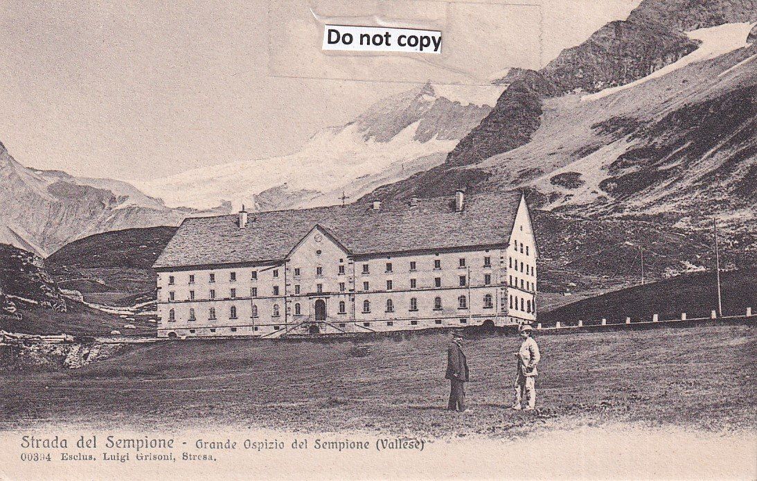 Ansichtskarten: Simplon - Dorf, -Hospiz & -See  VS  -   5  diverse Karten – Gebraucht aus Brig von Valcards54 2