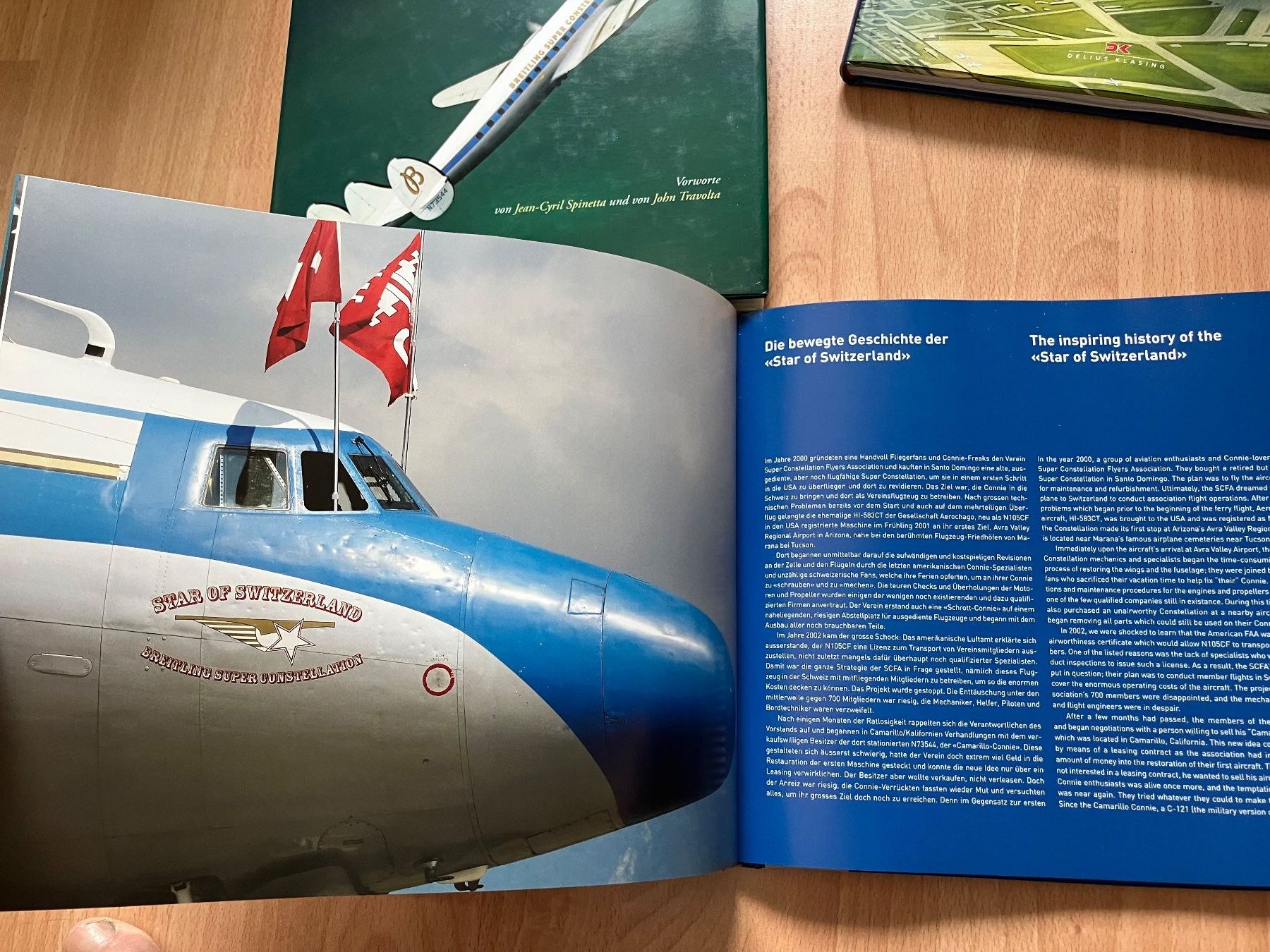 Libri: 3 x Gross Format Buch : Super Constellation – Usato da Zürich venduto da Classic_Collection_Zurich 9