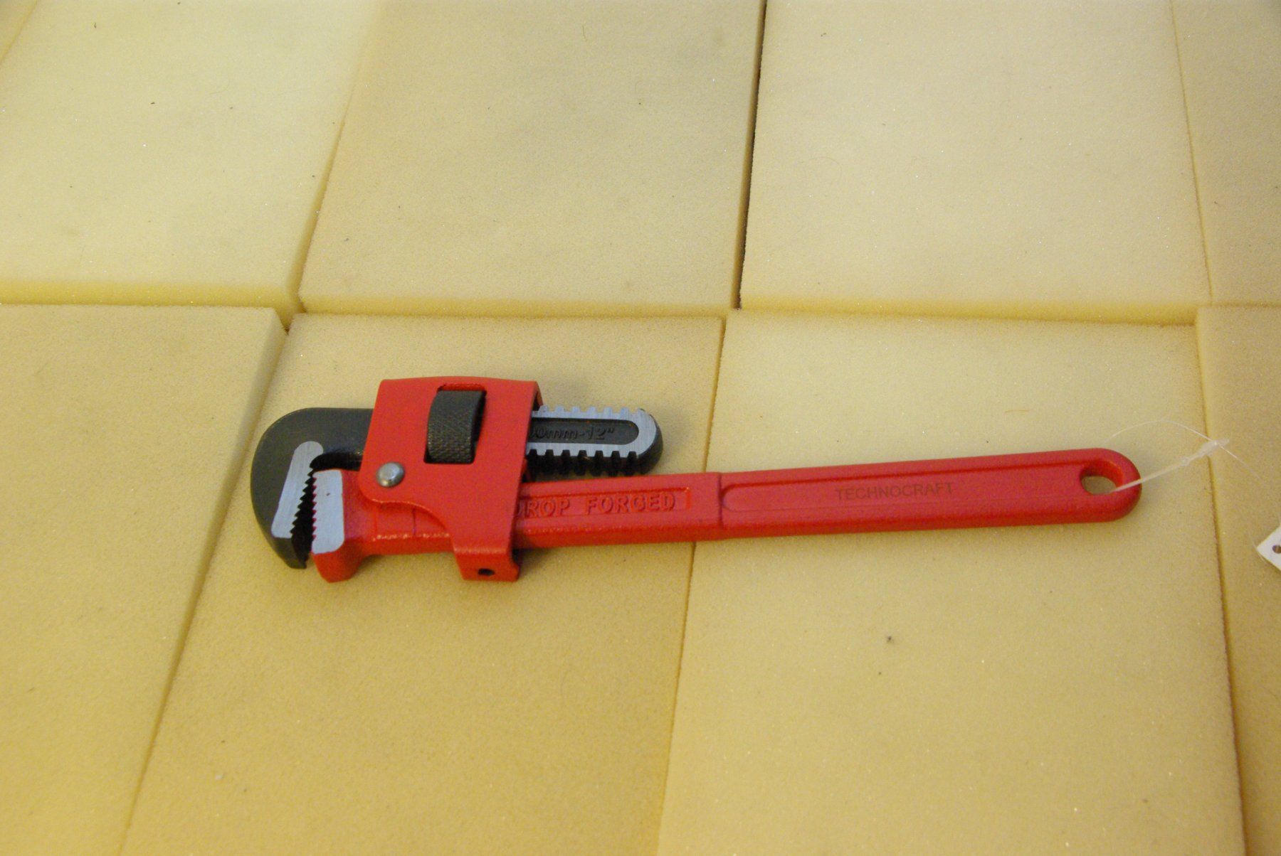 Technocraft Alle Werkzeuge: Rohrschlüssel 12" - rot - Technocraft – Neu und originalverpackt aus Herisau von Cevianer1844 2