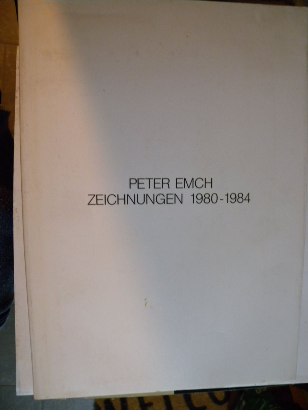 Libri: Peter Emch Zeichnungen 1980-1984 – Usato da Hauenstein venduto da davia72