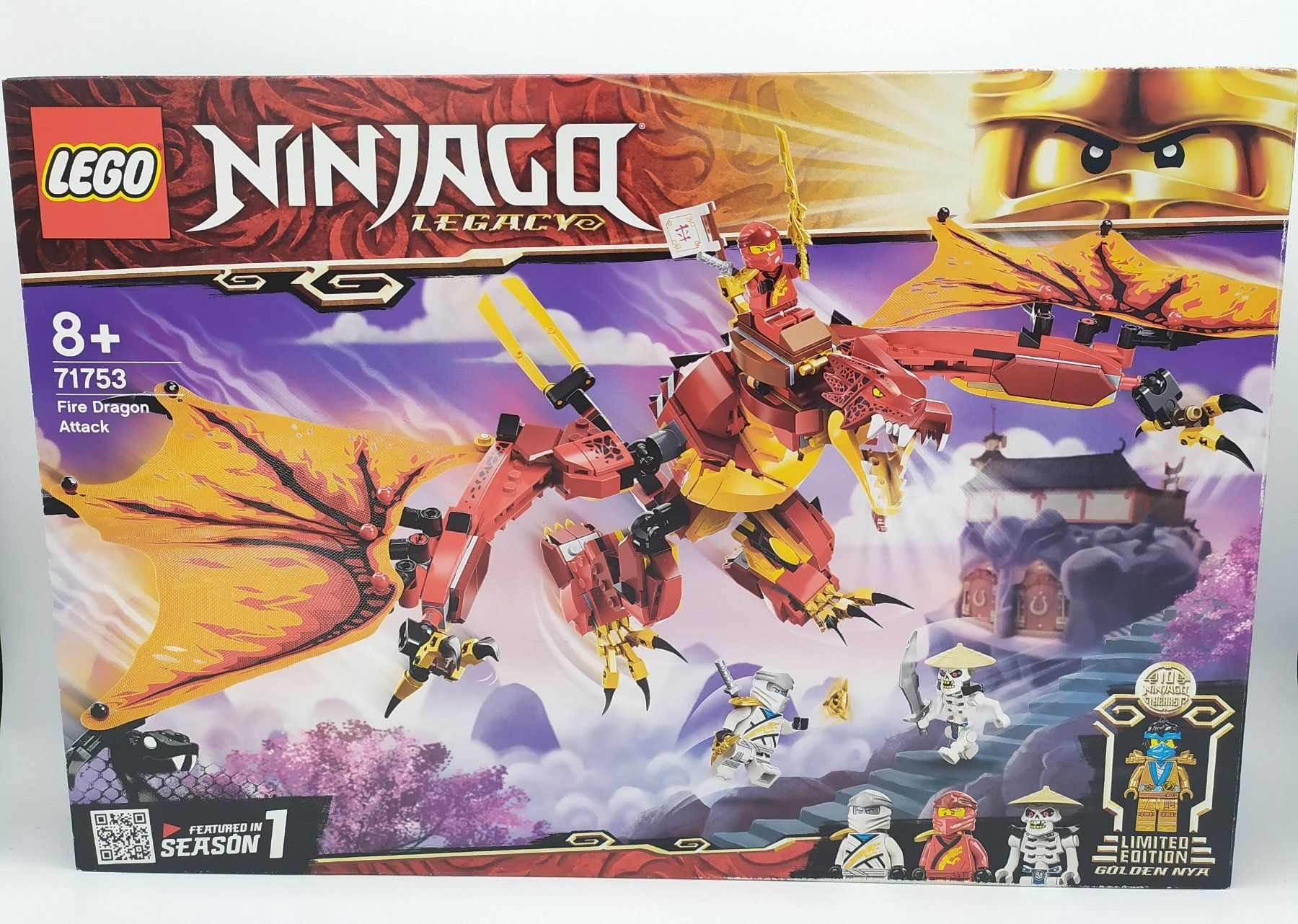 Lego Kit di costruzioni: Lego Ninjago 71753 KAIS FEUERDRACHE – Nuovo e nell'imballaggio originale da Schlatt TG venduto da AndrTra