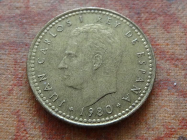 Tutti le monete: ESPAGNE  1  Pesetas  1980 – Usato da Romanel-sur-Lausanne venduto da Swift13 1