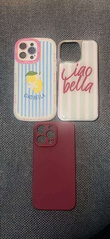 Covers & Schutzfolien: Lot de 3 coques pour iPhone 14 pro Max  – Gebraucht aus Grand-Lancy von ssa_k59z