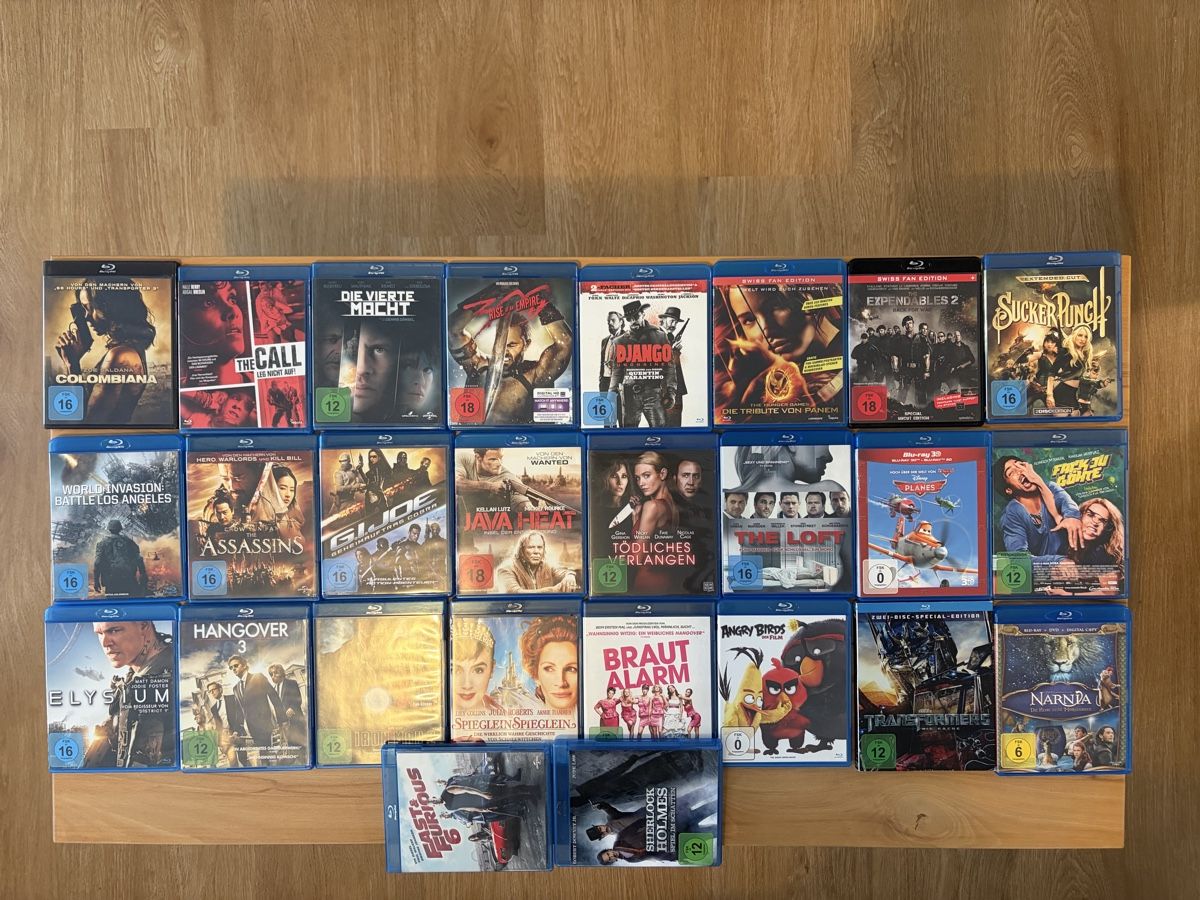Tutti i DVDs: Bluray Sammlung 50 Stk. 3 – Usato da Flawil venduto da scal21 1