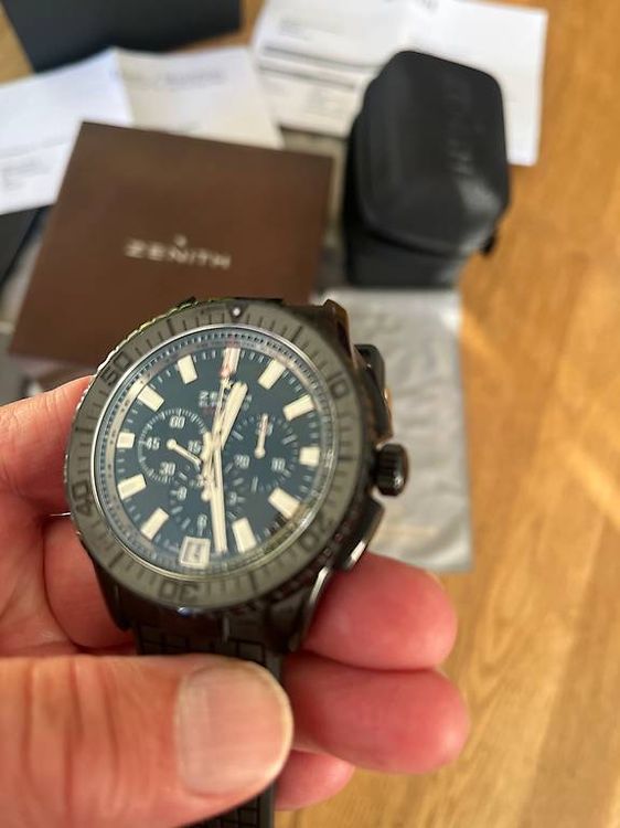 Zenith Orologi: Zenith El Primero Stratos Flyback – Usato da Bern venduto da Minok 4