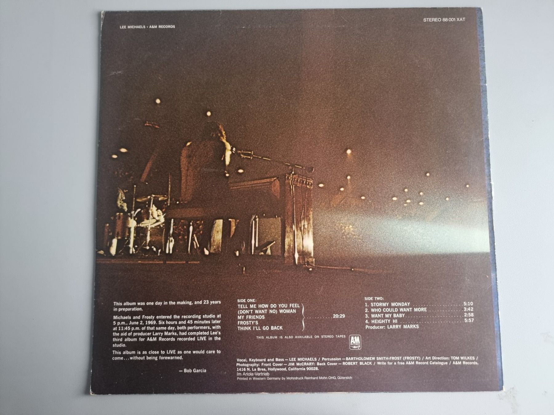 Dischi in vinile: LP Lee Michaels – Lee Michaels – Usato da Schaffhausen venduto da Kellerrassel 2
