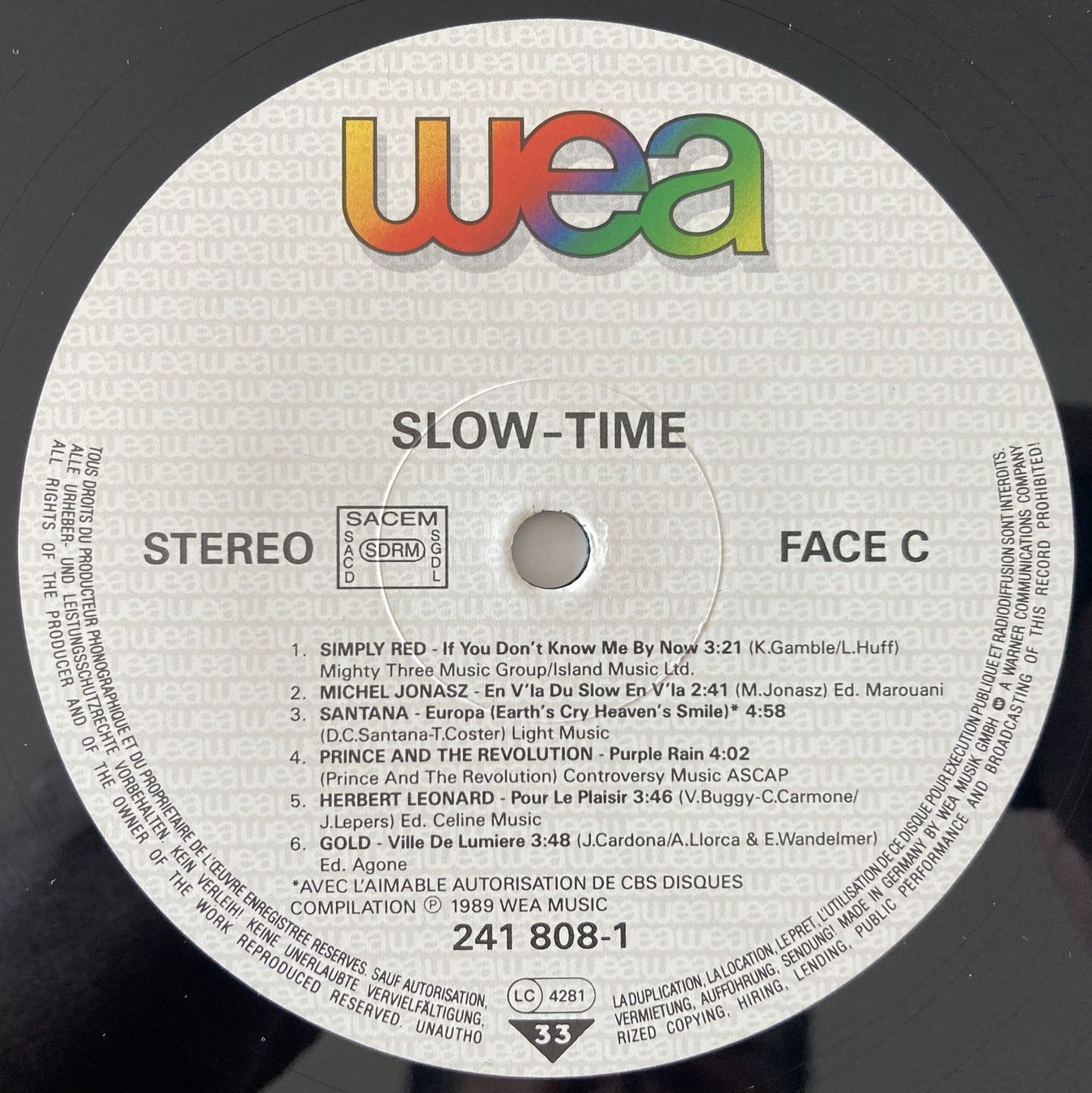 Dischi in vinile: DIVERS ARTISTES - SLOW-TIME – Usato da Bottens venduto da hotter-than-hell 3