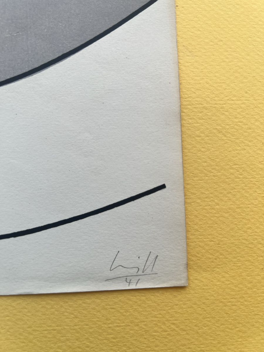 Grafiken & Lithographien: Max Bill Original Holzschnitt signiert 1941 – Gebraucht aus Adliswil von buch_und_kunst 1